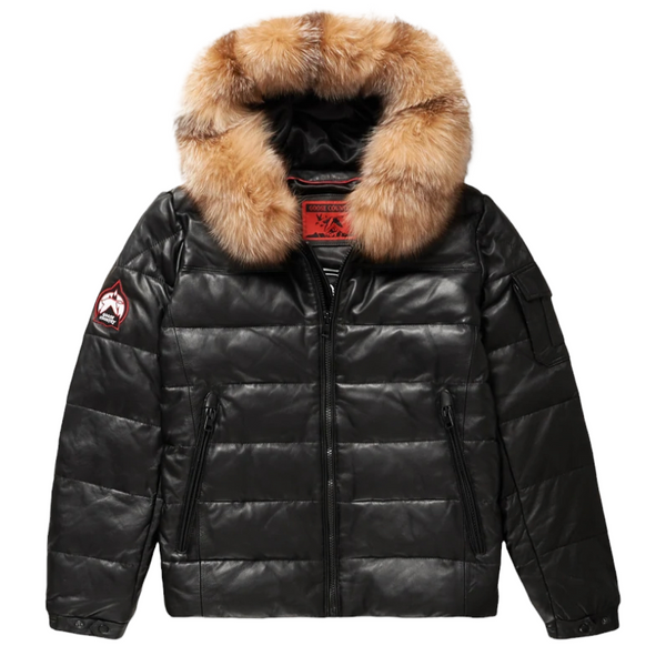 GOOSE COUNTRY bubble jacket (BLACK)