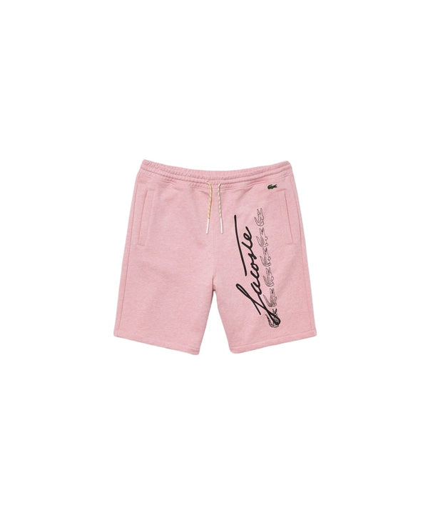 Men's Signature Print Cotton Fleece Shorts