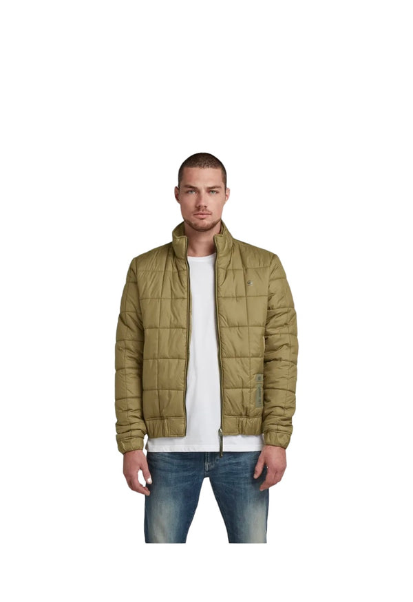 MEEFIC SQUARE QUILTED JACKET (FENNEL SEED)