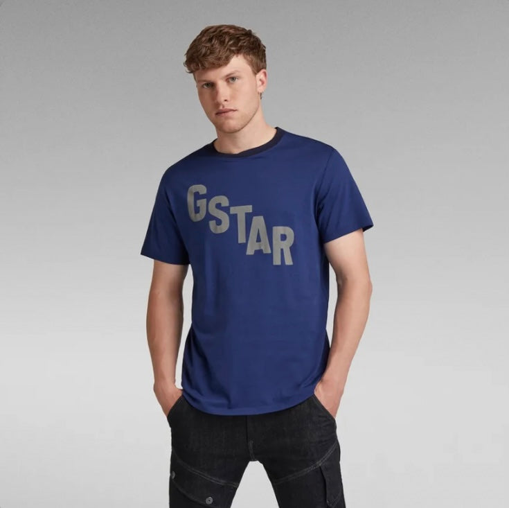 LASH SPORTS GRAPHIC T-SHIRT (BLUE)