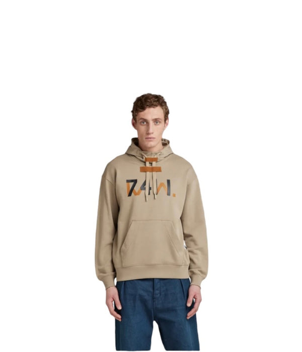 G-STAR RAW. 7411 LOOSE HOODED SWEATER