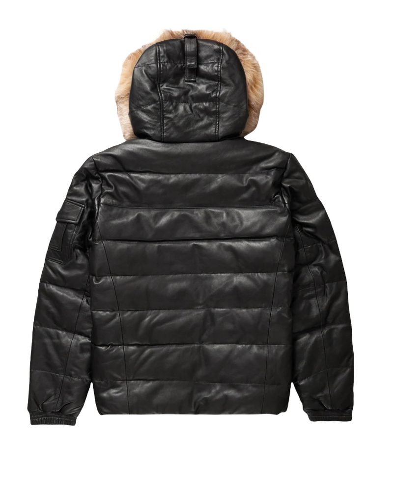GOOSE COUNTRY bubble jacket (BLACK)