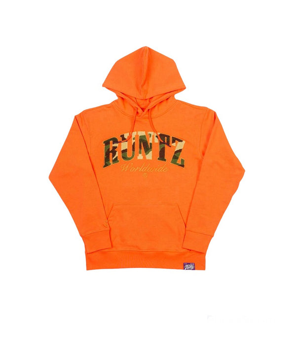 RUNTZ CHENILLE CAMO SET (ORANGE)