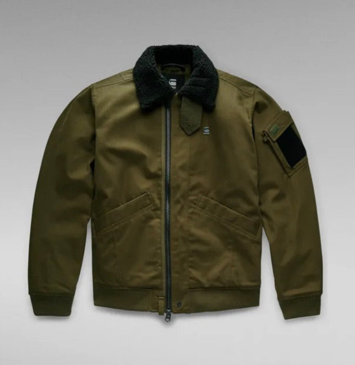 G-STAR FLIGHT BOMBER JKT (OLIVE)