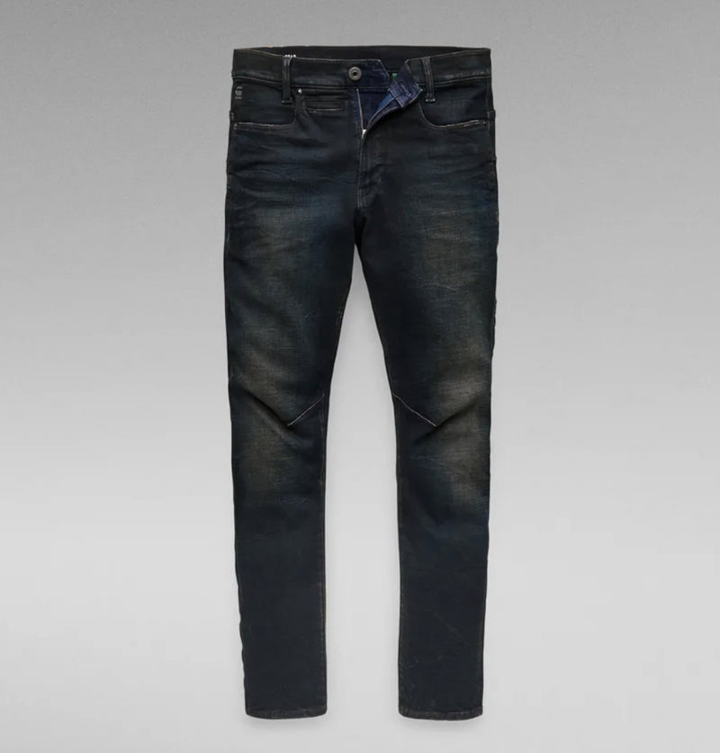 D-STAQ 3D SLIM JEANS (WORN IN MOSS)