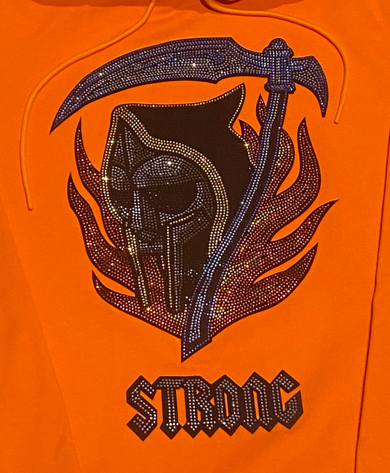 ROLU STUDIOS “STRONG” (Orange) HOODIE