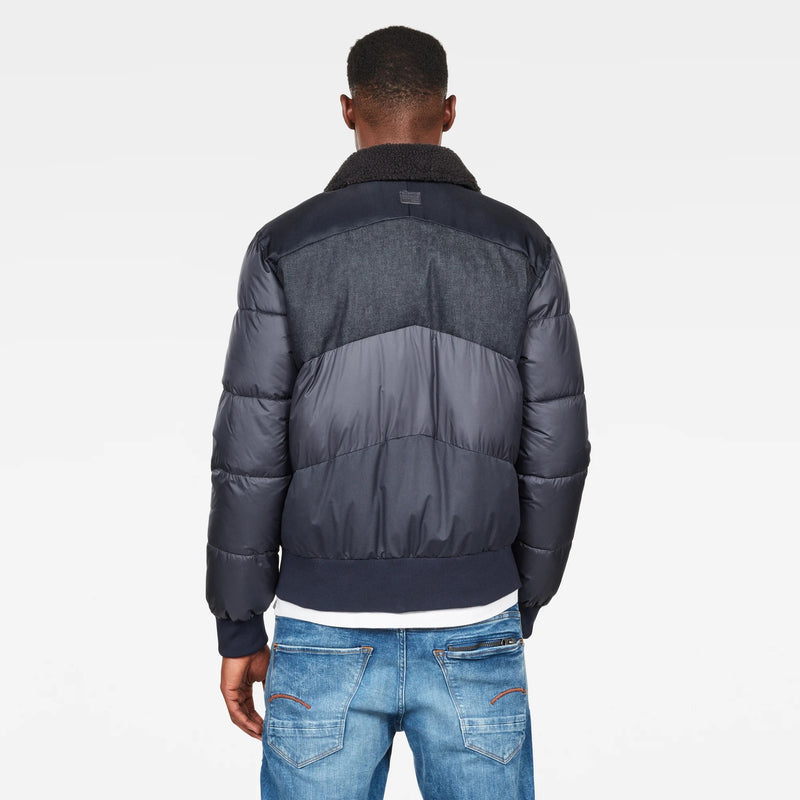 Ore Denim Mix Bomber