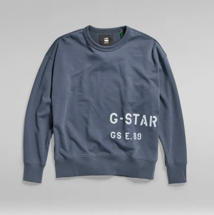 G-STAR MULTI GRAPHIC OVERSIZED SWEATER