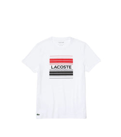 Men's Lacoste SPORT Stylized Logo Print Organic Cotton T-shirt