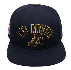 PRO STANDARD LAKERS HAT (BLACK)