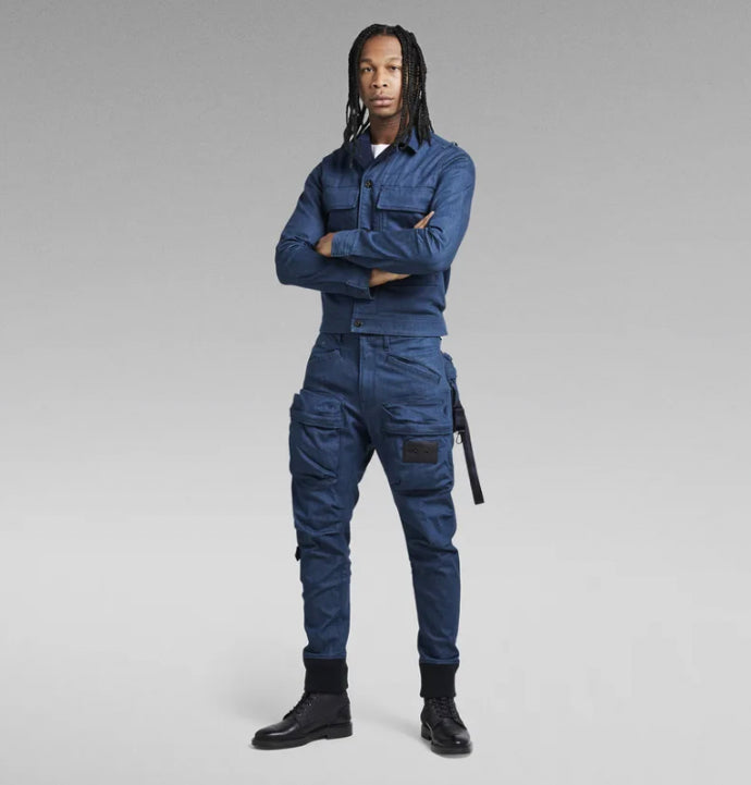G-STAR RELAXED TAPERED CARGO (3D RAW DENIM)