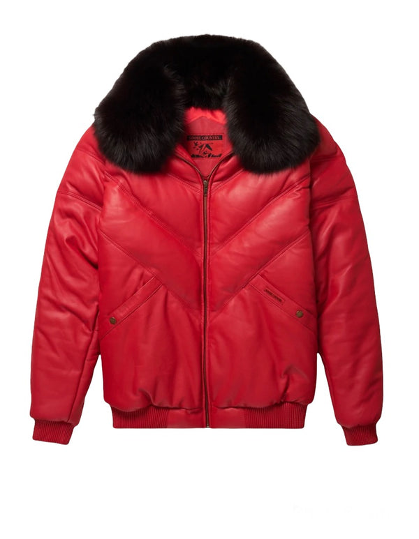 Goose country leather jacket 2025